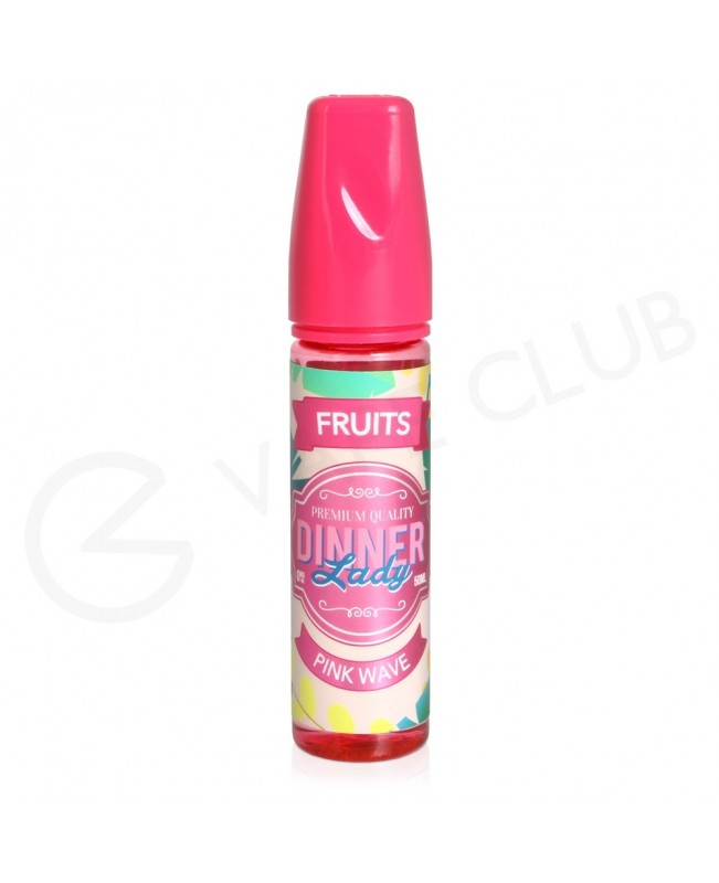 Pink Wave Shortfill E-Liquid by Dinner Lady Fruits 50ml