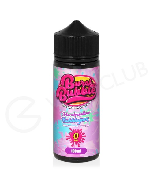 Marshmallow Bubblegum Shortfill E-Liquid by Burst ...