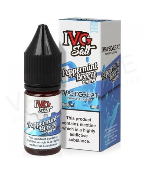 Peppermint Breeze Nic Salt E-Liquid by IVG