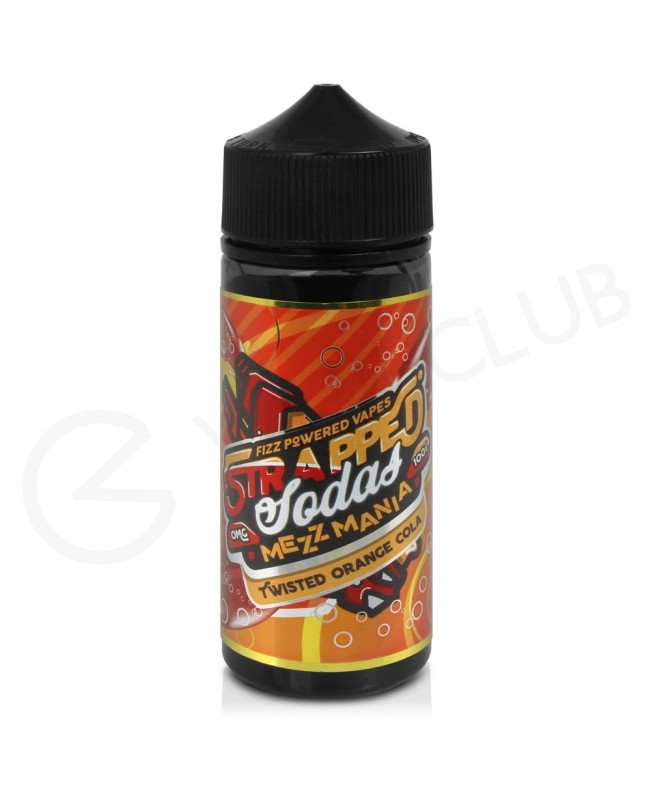 Twisted Orange Cola Shortfill E-Liquid by Strapped Soda 100ml