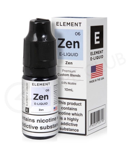 Zen E-Liquid by Element 50/50