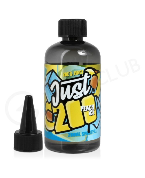 Peach Ice Just 200 Shortfill E-Liquid by Joe's Jui...