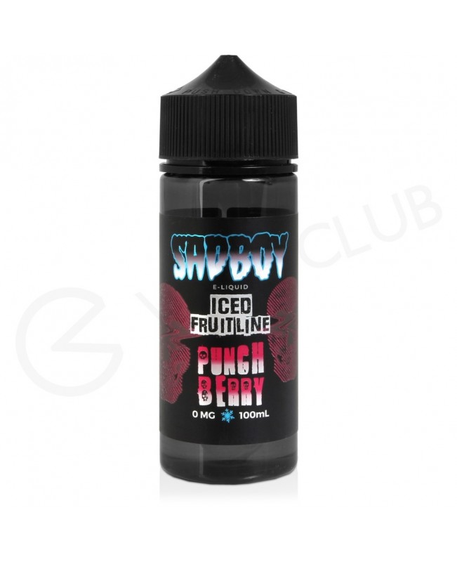 Punch Berry Iced Shortfill E-Liquid by Sadboy 100ml