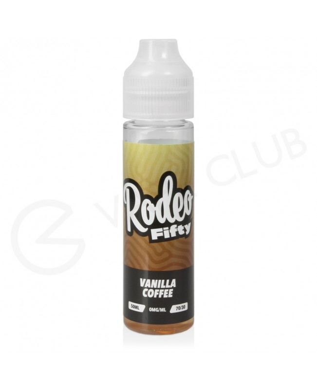 Vanilla Coffee Shortfill E-Liquid by Rodeo Fifty 50ml