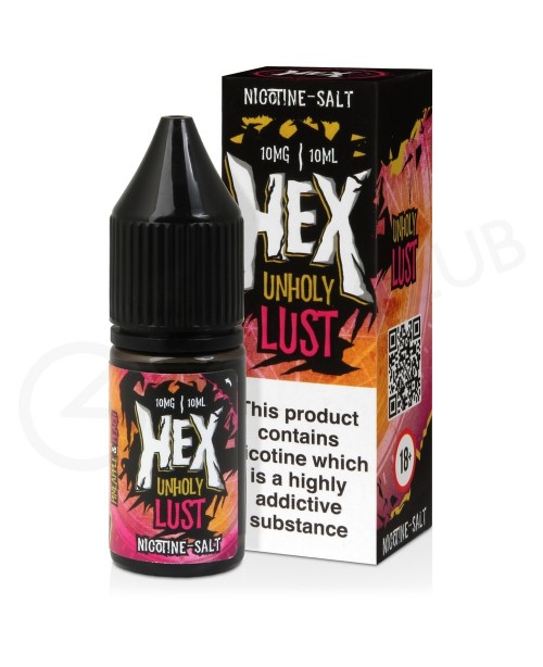 Unholy Lust Nic Salt E-Liquid by Hex