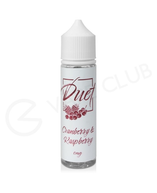 Raspberry Cranberry Shortfill E-Liquid by Duet 50m...