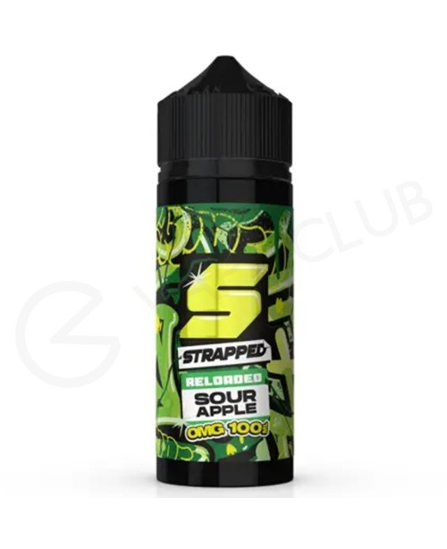 Sour Apple E-Liquid by Strapped Reloaded Shortfill...