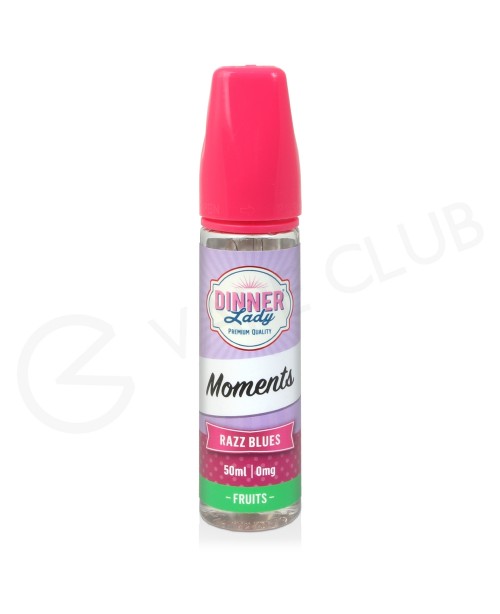 Razz Blues Shortfill E-Liquid by Dinner Lady Momen...