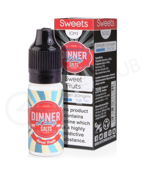 Sweet Fruits Nic Salt E-Liquid by Dinner Lady