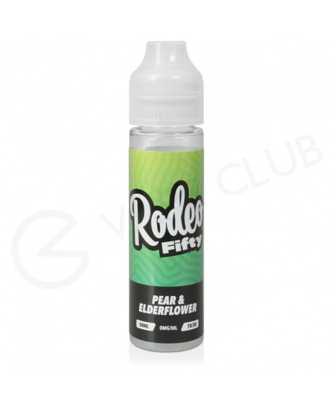 Pear & Elderflower Shortfill E-Liquid by Rodeo Fifty 50ml