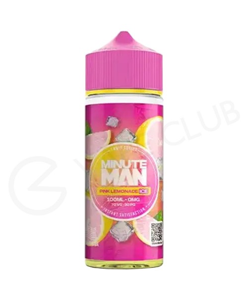 Pink Lemonade Ice Shortfill E-Liquid by Minute Man...