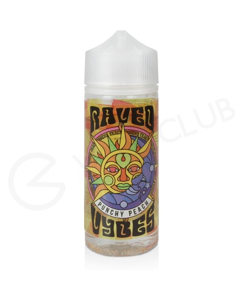 Raved Punchy Peach Shortfill E-Liquid by Vybes 100...