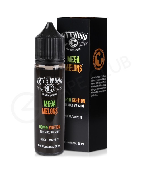 Mega Melons Shortfill E-Liquid by Cuttwood 50ml