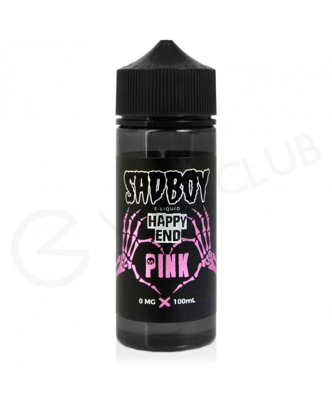 Pink Cotton Candy Shortfill E-Liquid by Sadboy Happy End 100ml