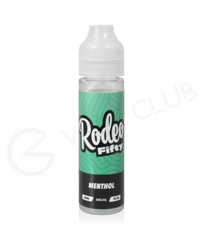 Menthol Shortfill E-Liquid by Rodeo Fifty 50ml