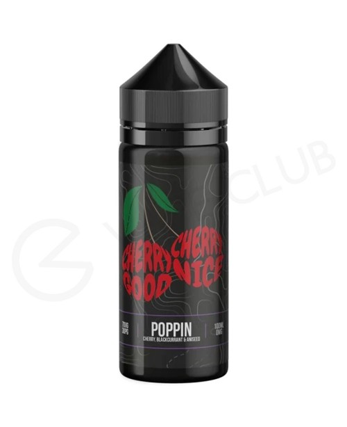 Poppin Shortfill E-Liquid by Cherry Good Cherry Ni...