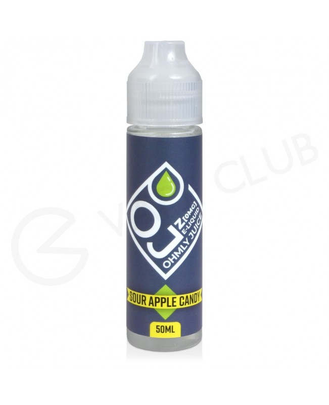 Sour Apple Candy Shortfill E-Liquid by Ohmly Juice 50ml