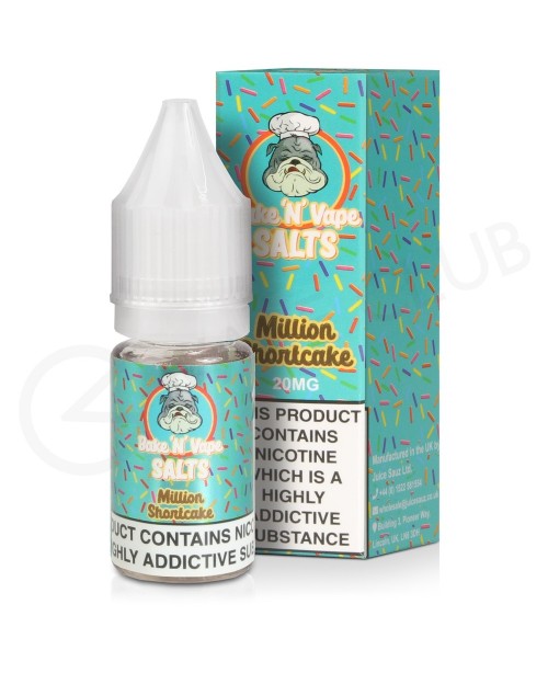 Million Shortcake Nic Salt E-Liquid by Bake N Vape