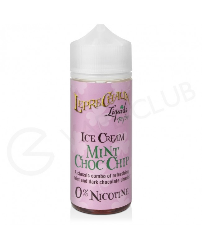 Mint Choc Chip Shortill E-Liquid by Leprechaun Liquids Ice Cream 100ml