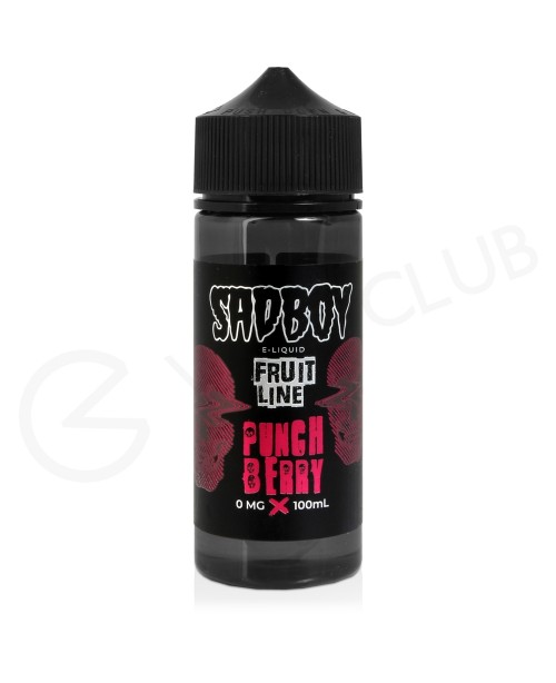 Punch Berry Shortfill E-Liquid by Sadboy 100ml