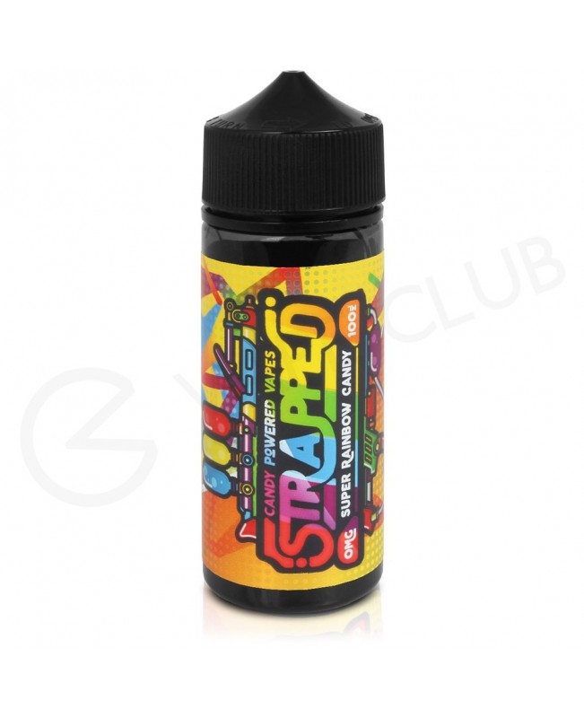 Super Rainbow Candy Shortfill E-Liquid by Strapped 100ml