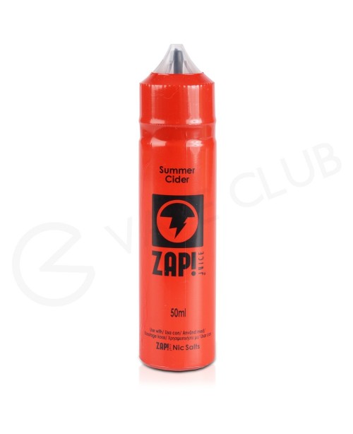 Summer Cider Shortfill E-liquid by Zap! Juice 50ml