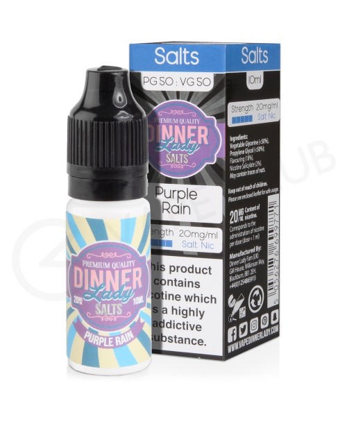 Purple Rain Nic Salt E-Liquid by Dinner Lady