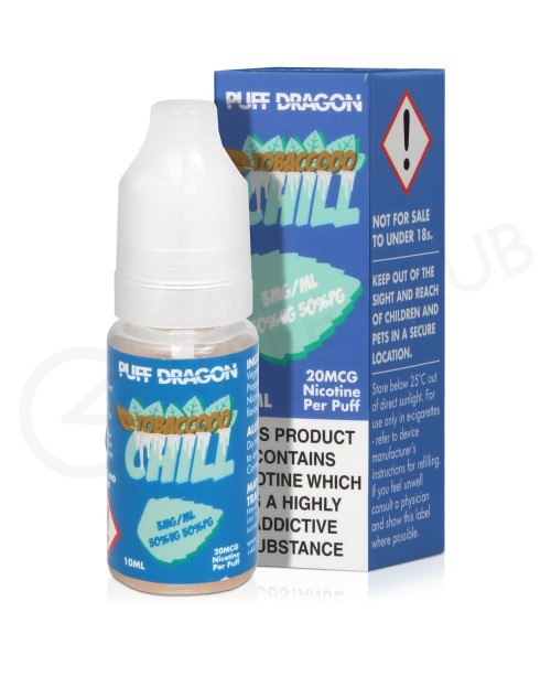 Tobacco Chill E-Liquid by Puff Dragon