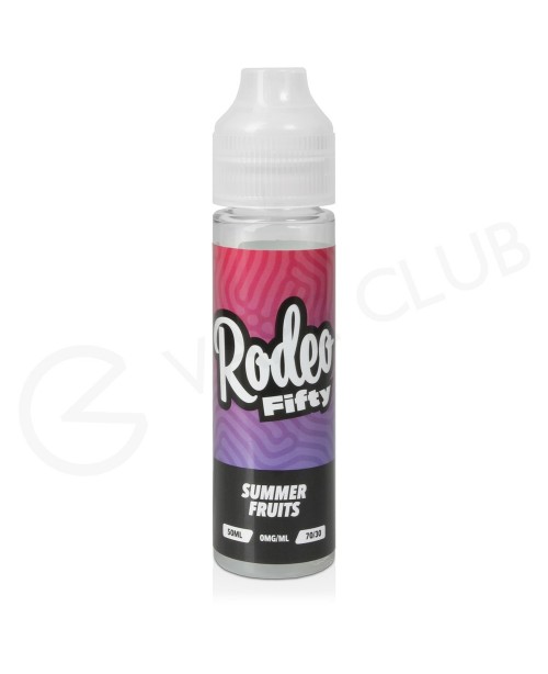 Summer Fruits Shortfill E-Liquid by Rodeo Fifty 50...